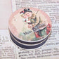 Repurposed Antique French Pharmacy Pill Box | Merry Christmas Shoppers