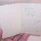 Unused Antique Victorian Greeting Card with Catherine Klein Florals