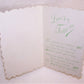 Unused Antique Victorian Greeting Card with Catherine Klein Florals