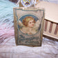 An antique booklet, printed in English and entitled "The Preciousness of Jesus".  Shabby appearance but the graphics are wonderful. Size is 4" x 2-1/2" approx. 