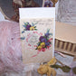 Unused 1960s greeting card stating "Thoughts are Often With You" with a note that states "Pansies are for Thoughts". Designed by Rust Craft.  Comes w/Envelope.