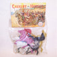 Vintage 50s Made in Hong Kong unopened package of plastic US cavalry horses - A Mark Exclusive. Colorful display header of U.S. Soldiers. Very nice condition.