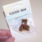 2 Mint Packages of Wangs International flocked angel bears - brown with white wings.  Mini size at 1-1/4" high x 1-1/16" wide.  So cute!