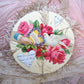 Mixed Media Gift Card or Package Decoration | Dove Ornament - LIFE BEAR SWEET FLOWERS