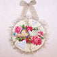 Mixed Media Gift Card or Package Decoration | Dove Ornament - LIFE BEAR SWEET FLOWERS