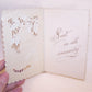 Antique Victorian Embossed Greeting Card - New Year Good Wishes